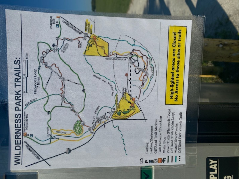 Map of Wilderness Park